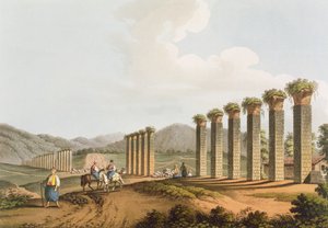 Ruïnes van een aquaduct bij Efeze, 1810